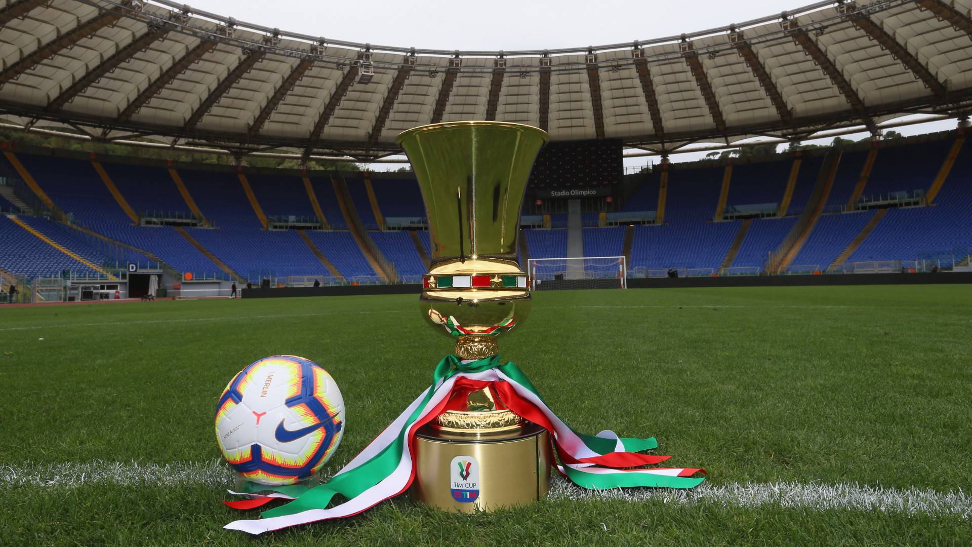 Lista la final de la Copa de Italia