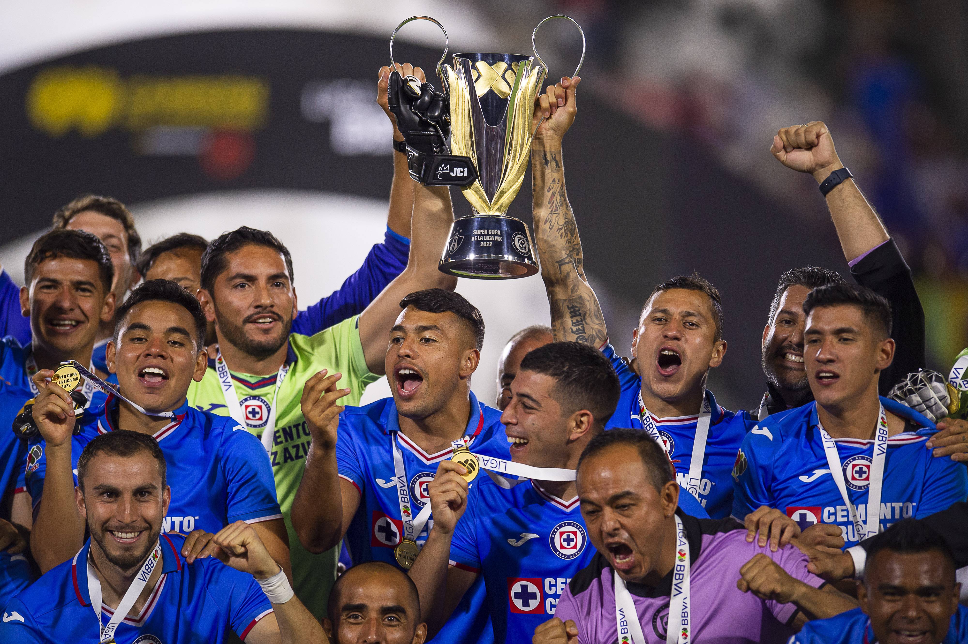 Cruz Azul Campe N De La Supercopa De La Liga Mx