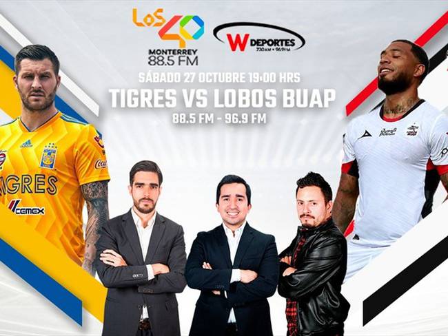 Tigres vs Lobos BUAP, en vivo online, (0-0), Apertura 2018, Liga MX