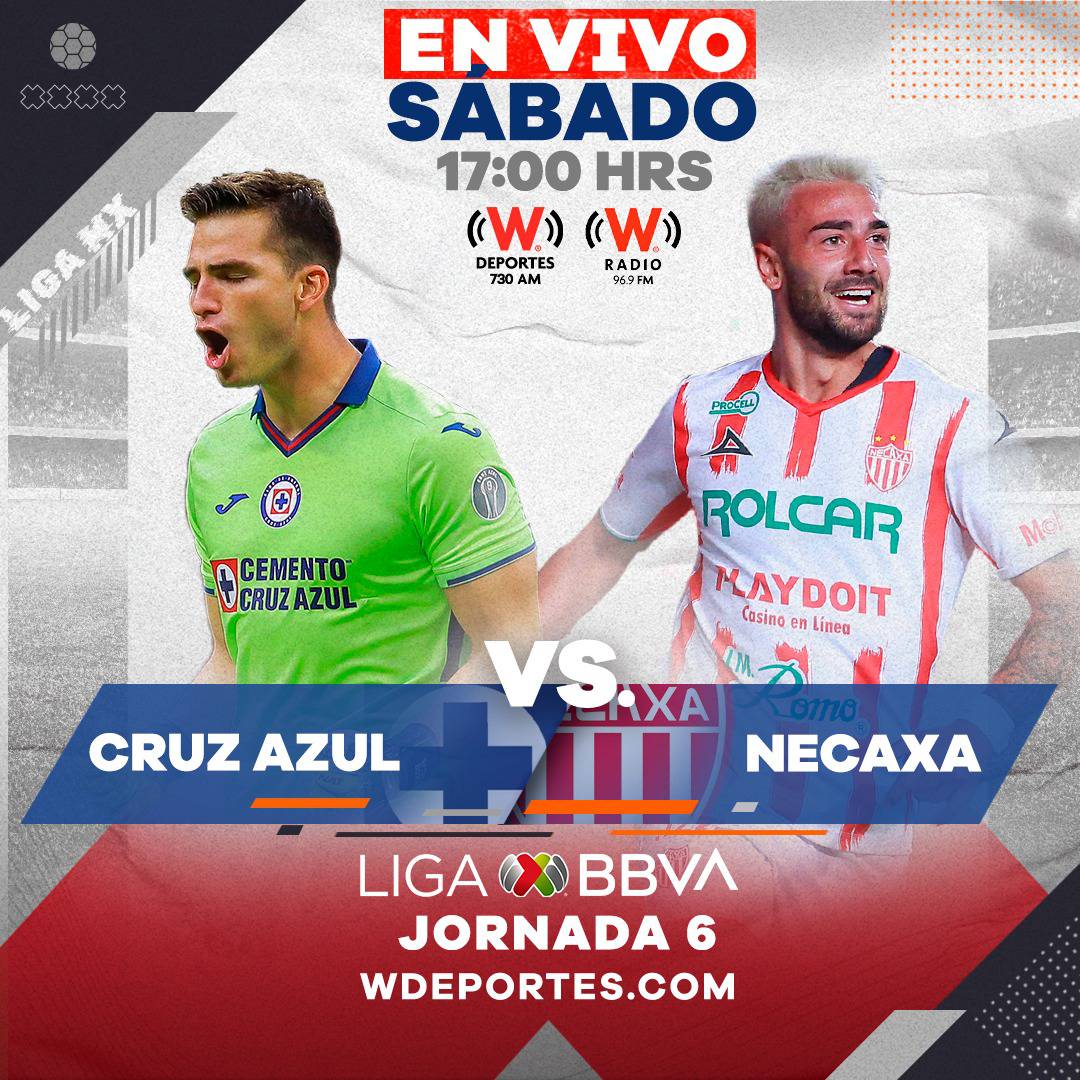 Cruz Azul vs Necaxa, horario, canal, cómo y donde ver en vivo, Liga MX