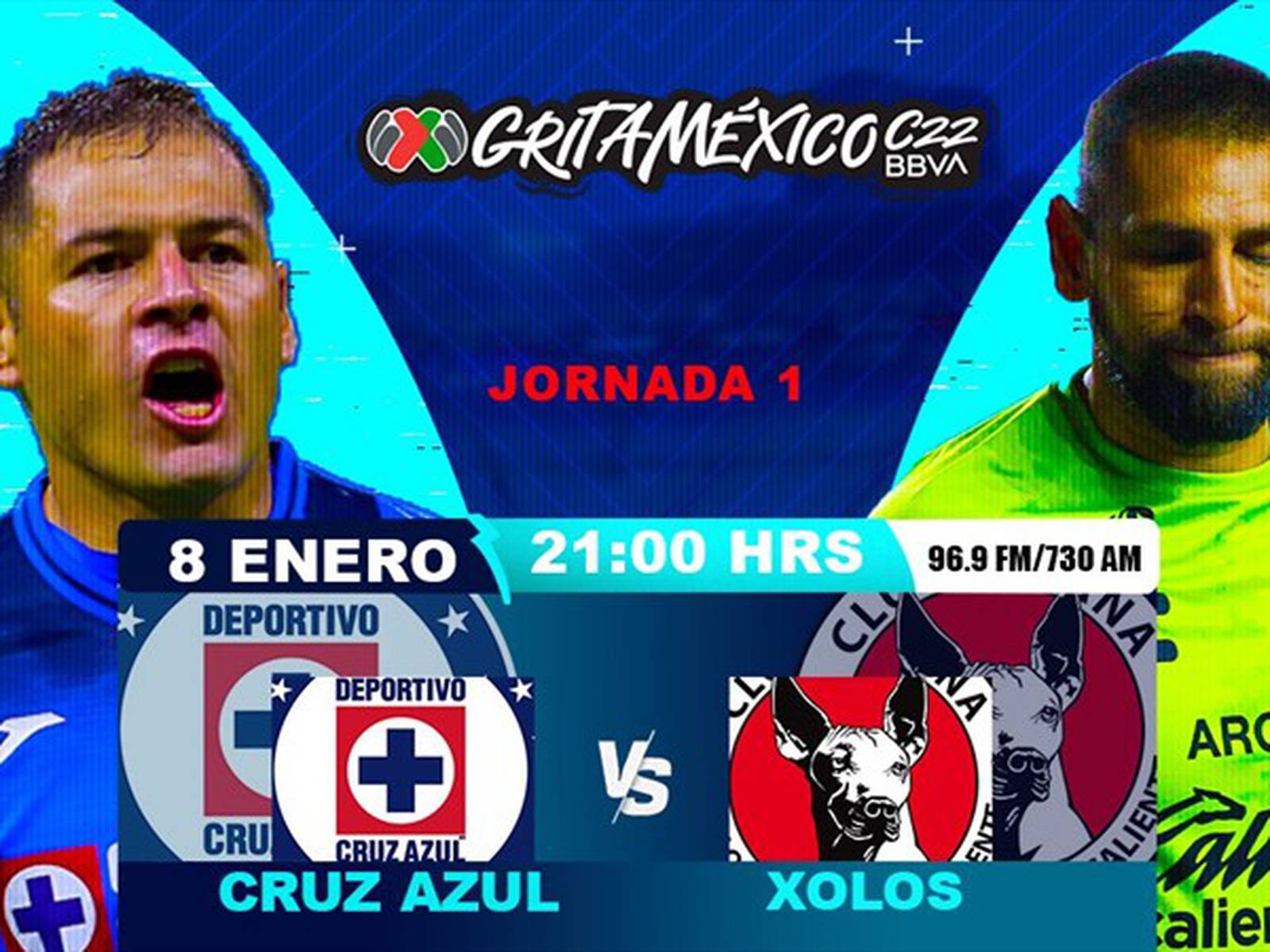 Cruz Azul vs Xolos, en vivo, Jornada 1, Liga MX, Grita México C22