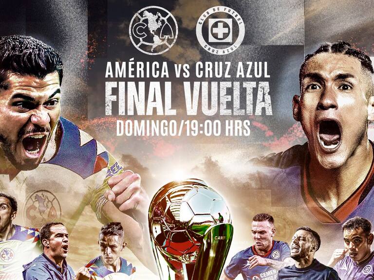 América vs Cruz Azul, EN VIVO, Final Liga MX, horario, canal y dónde ver 26 de mayo